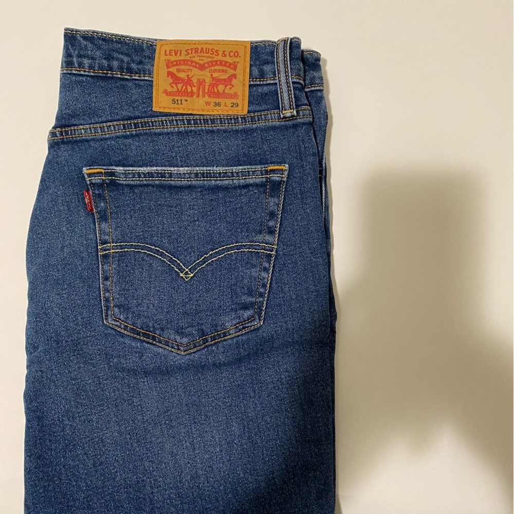 Levi's Men's Levi’s Blue Jeans 511 Slim Fit